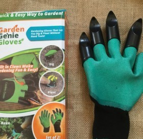 Záhradné rukavice s pazúrikmi - pre ľahké hrabanie Záhradné rukavice s pazúrikmi - pre ľahké hrabanie