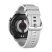 Laxasfit GT4 Pro strieborné smart hodinky - sivý silikónový remienok