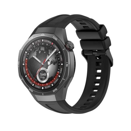 Laxasfit GT5 pro smartwatch black - Monitorovanie srdcového tepu, spánku, počasia a kyslíka v krvi