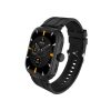 NovaTime čierne inteligentné hodinky -monitorovanie zdravia, šport, srdcová frekvencia, kyslík v krvi, mnoho ďalších funkcií