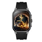 Muslim M77 Max inteligentné hodinky, čierne