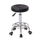 Otočná Stolička s nastaviteľnou výškou, čierna