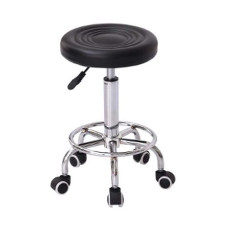 Otočná Stolička s nastaviteľnou výškou, čierna Otočná Stolička s nastaviteľnou výškou, čierna