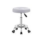 Otočná Stolička s nastaviteľnou výškou, biela Otočná Stolička s nastaviteľnou výškou, biela