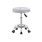 Otočná Stolička s nastaviteľnou výškou, biela