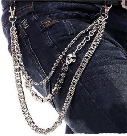 Lebková reťaz na džínsy Lebková reťaz na džínsy
