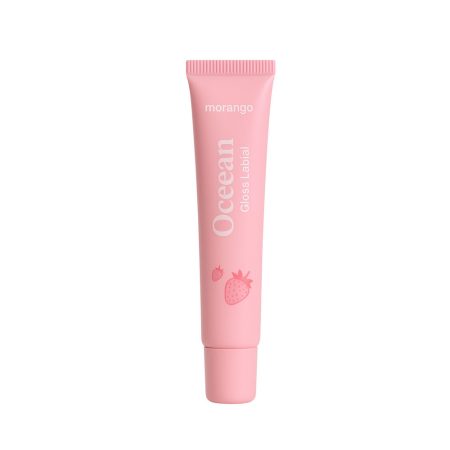 Occean Gloss jahodový lesk na pery, balzam na pery – s príchuťou jahody, s kyselinou hyalurónovou