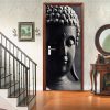 VIRANDA 3D Samolepiaca Dverová Nálepka – Buddha (77 × 200 cm) – PVC, Vodotesná, Dekorácia VIRANDA 3D Samolepiaca Dverová Nálepka – Buddha (77 × 200 cm) – PVC, Vodotesná, Dekorácia