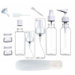   Cestovné fľaštičky na kozmetiku – 13-dielny set do lietadla