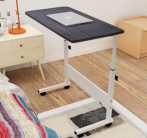 Composite čierny pracovný stolík pre notebook  60*40 cm