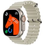 Ultra watch smart hodinky biela-svetlo sivá