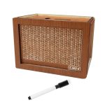 Drevená pokladnička s fixkou 