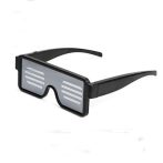 LED párty okuliare s animáciami