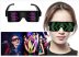 LED párty okuliare s animáciami