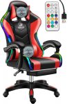 Likeregal 920 červené herné kreslo s opierkou na nohy ,s RGB podsvietením a masážnou funkciou Likeregal 920 červené herné kreslo s opierkou na nohy ,s RGB podsvietením a masážnou funkciou