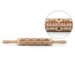 Vianočný vzorovaný valček na cesto a cukrovinky Vianočný vzorovaný valček na cesto a cukrovinky