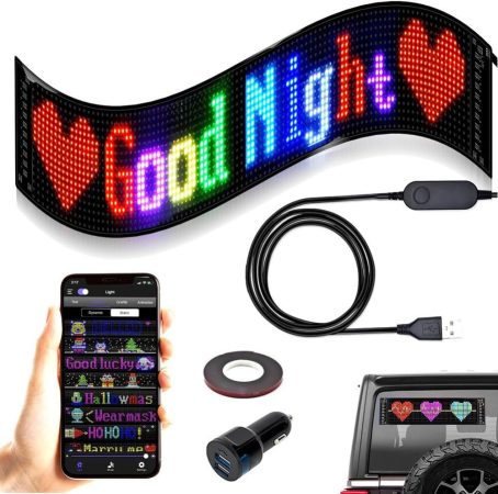 Programovatelný Auto LED panel Programovatelný Auto LED panel