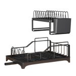 Dvojposchodový odkvapkávač na riad 