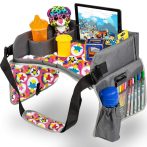 Prenosný detský stolík do auta s vreckami Prenosný detský stolík do auta s vreckami