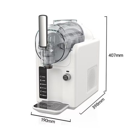 Multifunkčný prístroj na ľadovú drť – na prípravu zmrzliny, kávy, ovocných a mliečnych nápojov.